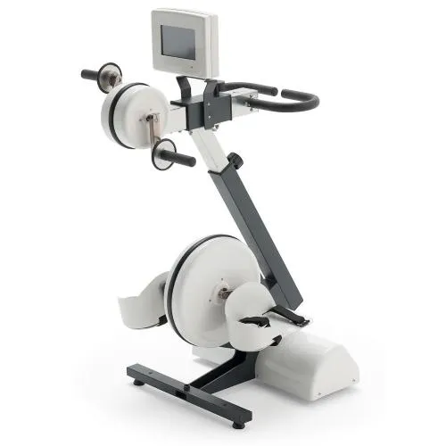 MOTOLife EVO - Cicloergometro touch screen con biofeedback per valutazione diagnostica e riabilitazione degli arti inferiori e superiori.
