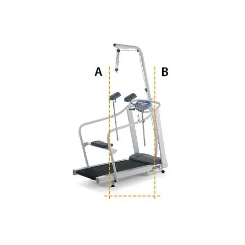 CAMMINATORE REHARUNNER 01 - PER REHABILITATIONE - Velocità massima di lavoro: 20,0 km/h - Inclinazione: da 0% a 22% - Carico massimo di lavoro: 150 kg