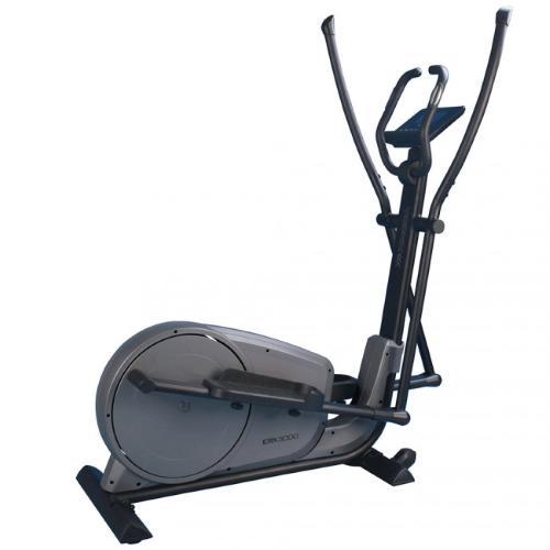 ELLITTICA ERGOMETRO - HRC- Heart Rate Control - APP READY - Sistema di frenaggio magnetico ad induzione con regolazione elettronica dello sforzo. Massa volanica peso 18 kg. Peso massimo utilizzatore 160 Kg