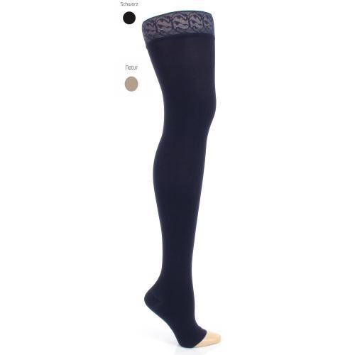 AktiVen® 100 AG CCL2 - punta aperta - NERA - GR. IV - calza compressiva medicale, per le cure mediche di base