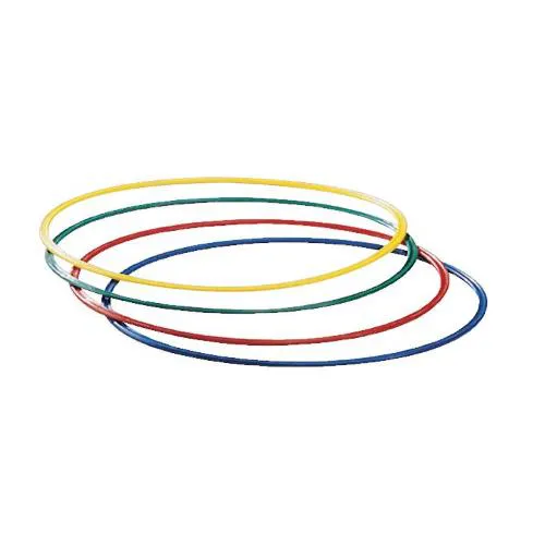 CERCHIO IN NYLON - (CONF. DA 4 PZ) DIAMETRO 60 CM - IN 4 COLORI DIFFERENTI