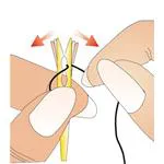 AGO SPECIALE CON FERITOIA PASSA FILO - Easy-Needle (24 pezzi, 3 misure) PER INFILARE IL FILO PIU' FACILMENTE ADATTO ANCHE A CHI HA PROBLEMI DI VISTA