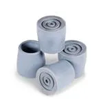 PUNTALI IN GOMMA (Conf. 4 pezzi - Ø29mm) PER SEDIE COMODE 4 FUNZIONI MODELLI RP761 e RP763 MARCA MORETTI - GOMMA ANTISCIVOLO - CONFEZIONE DA 4 PEZZI