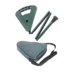 BASTONE DA PASSEGGIO PIEGHEVOLE, REGOLABILE IN ALTEZZA (90-95 cm) - CON SEDUTA REGOLABILE DA 78-83 cm - BORSA CON TRACOLLA PER UN FACILE TRASPORTO, IN DOTAZIONE MODELLO FLIPSTICK deluxe