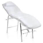 COPRI LETTINO IGIENICO (80 x 200 cm) (Singolo) IN TNT IDROREPELLENTE CON LACCI/ELASTICI PER IL FISSAGGIO - CONFEZIONE SINGOLA - USO PROFESSIONALE