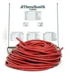 THERA-BAND TUBOLARE PER ESERCIZI - (Rosso 30,5 mt) (Allungamento 100% = resistenza 1,8 kg) MANEGGEVOLE E VERSATILE - IDEALE PER POTENZIARE E RIABILITARE LA FUNZIONE MUSCOLARE ED IL MIGLIORAMENTO DELLA MOBILITA' -