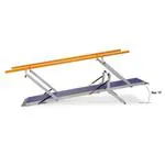 PARALLELA PLUS 3M TILT (3 mt) - SISTEMA DI BARRE PARALLELE, REGOLABILI IN ALTEZZA E LARGHEZZA, INCLINAZIONE DELLA BASE PEDANA VARIABILE (da 0° a +10°) - PER L'ESERCIZIO DI UN'ATTIVITA' FISICA O RIABILITATIVA - STRUTTURA IN ACCIAIO VERNICIATO