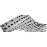 RAMPA IN KIT COMPONIBILE 0 (Altezze da 0,6 a 2,4 cm - Larghezza 75 cm) - Moduli in plastica componibili per interno ed esterno adatti a superare ostacoli di diversa altezza da 0,6 cm fino a 2,4 cm - Indistruttibili, removibili, atossici, ecologici.