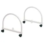 CARRELLO PER SPECCHI MODULAR - ACCESSORIO COMPOSTO DA 2 SUPPORTI SEPARATI IN ACCIAIO VERNICIATO