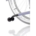 RUOTINI ANTIRIBALTAMENTO - DIAMETRO RUOTE 4 CM - DIAMETRO TUBO 19 MM - PER CARROZZINE CP100-xx CP102-xx CP110-xx CP115-xx CP200-xx CP205-xx