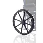 KIT RUOTE POSTERIORI SOLIDA (PAIO) AD AUTOSPINTA - DIAMETRO 60cm - PER CARROZZINE ARDEA ONE - MODELLI CP300-xx