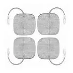 ABIDA SMARTRODE PLUS (50x50mm) - (Conf. 4 pezzi) ELETTRODI con CONNETTORE DA 2 mm per elettrostimolatore