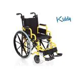 CARROZZINA KIDDY PER BAMBINI CON SEDUTA 35 cm - PIEGHEVOLE - IN ACCIAIO - AD AUTOSPINTA CON MANIGLIE REGOLABILI IN ALTEZZA - RUOTE POSTERIORI PIENE - RIVESTIMENTO IN NYLON - Peso max supportato: 100 kg