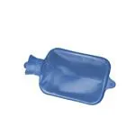 BORSA PER ACQUA CALDA (BLU) BILAMELLATA - IN PURA GOMMA - CONTENUTO 2L