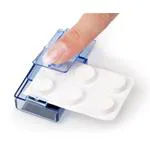 ESPULSORE PASTIGLIE IN BLISTER - CONSENTE DI ESTRARRE LE PASTIGLIE CON L'USO DI UNA SOLA MANO