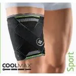 MYOACTIVE - TUTORE PER COSCIA - TG. M - (Circonf. cosica 43 - 50 cm) - Fascia attiva cosciale con cinghie circonferenziali e incrociate