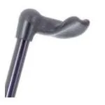 BASTONE REGOLABILE IN ALLUMINIO CON MANICO ANATOMICO DESTRO - ALTEZZA REGOLABILE 77,5-100cm - PORTATA MAX 110kg - CON PUNTALI ANTISCIVOLO